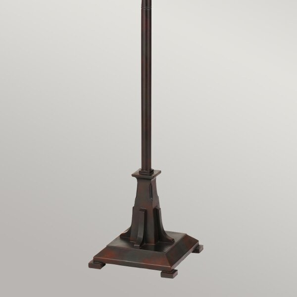 Lampadaire style Tiffany 157,8 cm de haut Interrupteur à tirette 2x E27