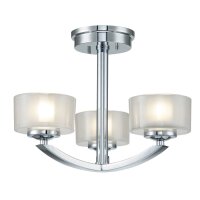 Lampe de plafonnier salle de bain LED G9 IP44 largeur...