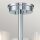 Lampe de plafonnier salle de bain LED G9 IP44 largeur 40,6 cm 3000 K chrome blanc
