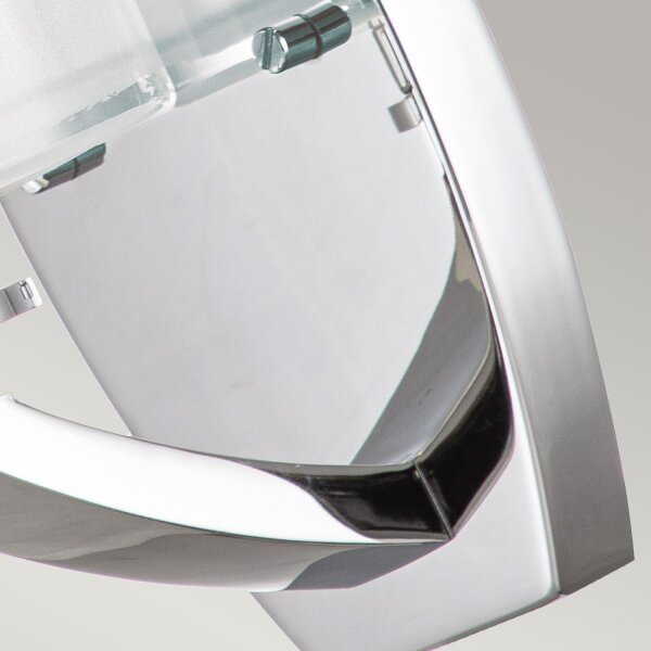 Applique salle de bain LED G9 3000 K IP44 H : 20,3 cm petite