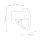 Applique salle de bain LED G9 3000 K IP44 H : 20,3 cm petite