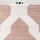 Lampe de table céramique tissu E27 hauteur 69 cm blanc rose
