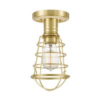 Lampe de plafonnier E27 métal Ø 14,5 cm...