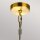 Suspension métal L : 48,9 cm en laiton E27 réglable