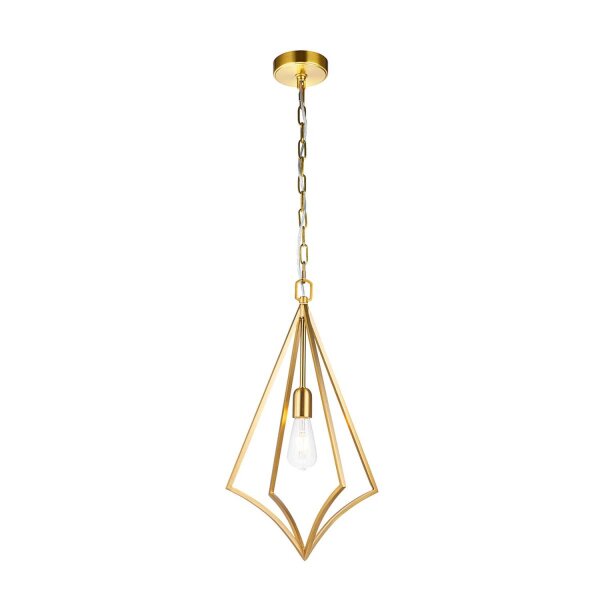 Suspension E27 H : max. 226,4 cm réglable Métal en laiton