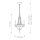 Lustre Rustique Métal Bois Ø 37,5 cm 3x E14
