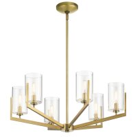 Lustre avec abat-jour Ø 71,1 cm réglable en...