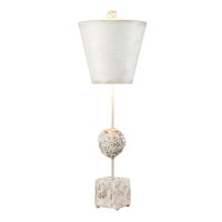 Lampe de table grande 73,7 cm Crème Blanc Moderne...