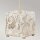 Lampe de table grande 73,7 cm Crème Blanc Moderne XANAD