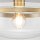 Lampe de plafonnier métal verre E27 Ø 33 cm rond ALONSO