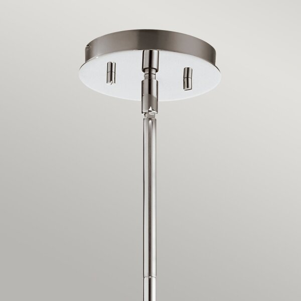 Lampe de plafonnier salle de bain IP44 chrome blanc Ø 71 cm ajustable LED