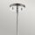 Lampe de plafonnier salle de bain IP44 chrome blanc Ø 71 cm ajustable LED