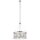 Lampe à suspendre en cristal ronde Ø 61 cm H : max. 2,7 m réglable