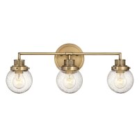 Applique salle de bain en laiton antique IP44 L : 61,5 cm...