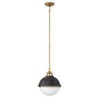 Lampe à suspendre métal verre E27 Ø...