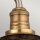 Lampe de salle de bain métal verre largeur 48,3 cm IP44 E27