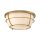 Plafonnier salle de bain métal verre E27 IP44 D : 32,7 cm rond