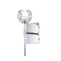 Lampe de salle de bain murale LED G9 IP44 3000 K H : 34,6 cm