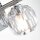 Lampe de salle de bain cristal LED G9 3000 K 33,4 cm de large petite