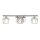 Applique salle de bain cristal LED G9 IP44 L : 55 cm Chrome
