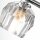 Applique salle de bain cristal LED G9 IP44 L : 55 cm Chrome
