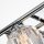 Applique salle de bain cristal LED G9 IP44 L : 55 cm Chrome