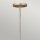Lampe à suspendre Moderne Ø 50,8 cm rond acier inoxydable cristal