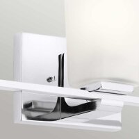 Applique salle de bain LED G9 IP44 3000 K verre...