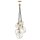 Suspension verre métal E27 L : 58,9 cm Abat-jour sphérique