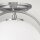 Lampe de plafonnier métal verre rond Ø 28,2 cm E27 Abat-jour sphérique