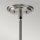 Lampe à suspendre verre métal E27 D : 28,9 cm rond Vintage