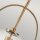Lampe à suspendre métal verre Ø 28,9 cm rond E27 Vintage