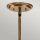 Lampe à suspendre métal verre Ø 28,9 cm rond E27 Vintage
