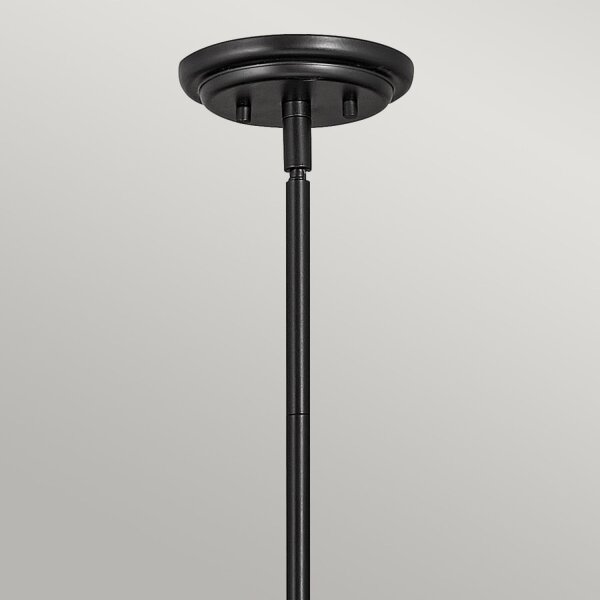 Lampe à suspendre métal verre E27 ronde Ø 28,9 cm Vintage