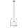 Lampe à suspendre métal verre rond D : 28,9 cm E27 Vintage