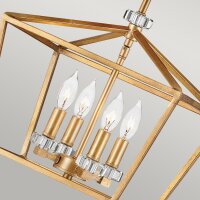 Lampe à suspendre métal E14 L : 33 cm H :...