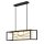 Suspension LED noir or 113 cm de long 3000 K réglable
