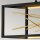 Suspension LED noir or 113 cm de long 3000 K réglable