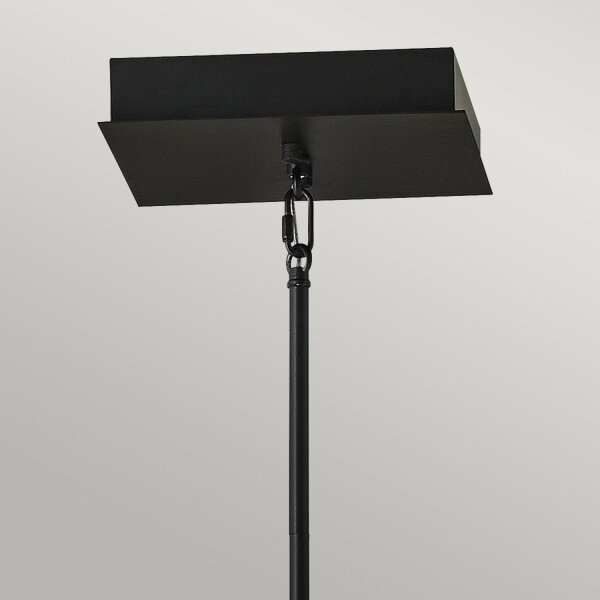 Suspension LED métal L : 51 cm H : max. 143,1 cm