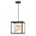 Suspension LED métal L : 51 cm H : max. 143,1 cm