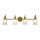 Applique salle de bain grande 91,3 cm de long avec G9 LED 3000 K