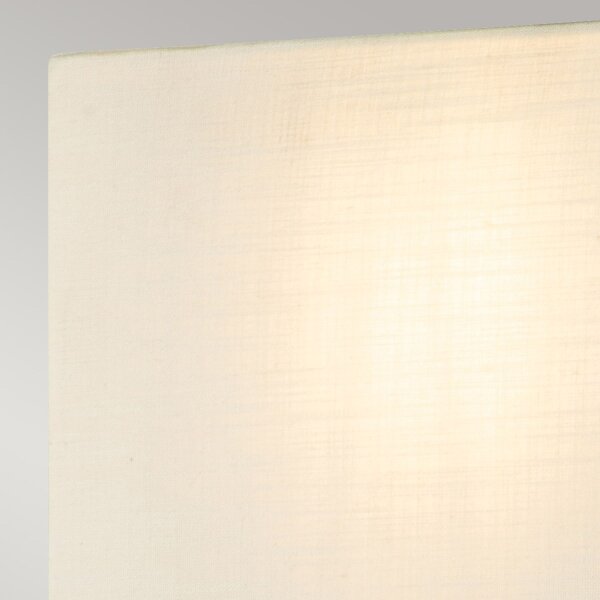 Applique murale tissu 31,8 cm de haut en feuille dor blanc