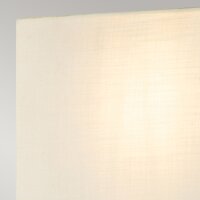 Applique murale tissu 31,8 cm de haut en feuille dor blanc