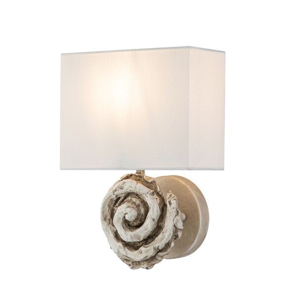 Applique Tissu 31,8 cm de haut Crème Blanc