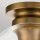 Lampe de plafonnier verre sphère abat-jour Ø 21,6 cm en laiton bruni