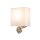 Petite applique Tissu H : 25,4 cm Crème Blanc