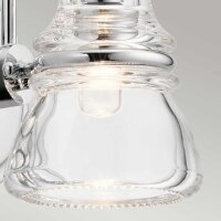 Applique murale Salle de bain LED G9 IP44 H : 16,3 cm...
