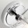Applique murale Salle de bain LED G9 IP44 H : 16,3 cm Chrome poli