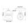 Applique murale Salle de bain LED G9 IP44 H : 16,3 cm Chrome poli