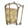 Applique murale métal E14 hauteur 36,1 cm en or antique ZENOR